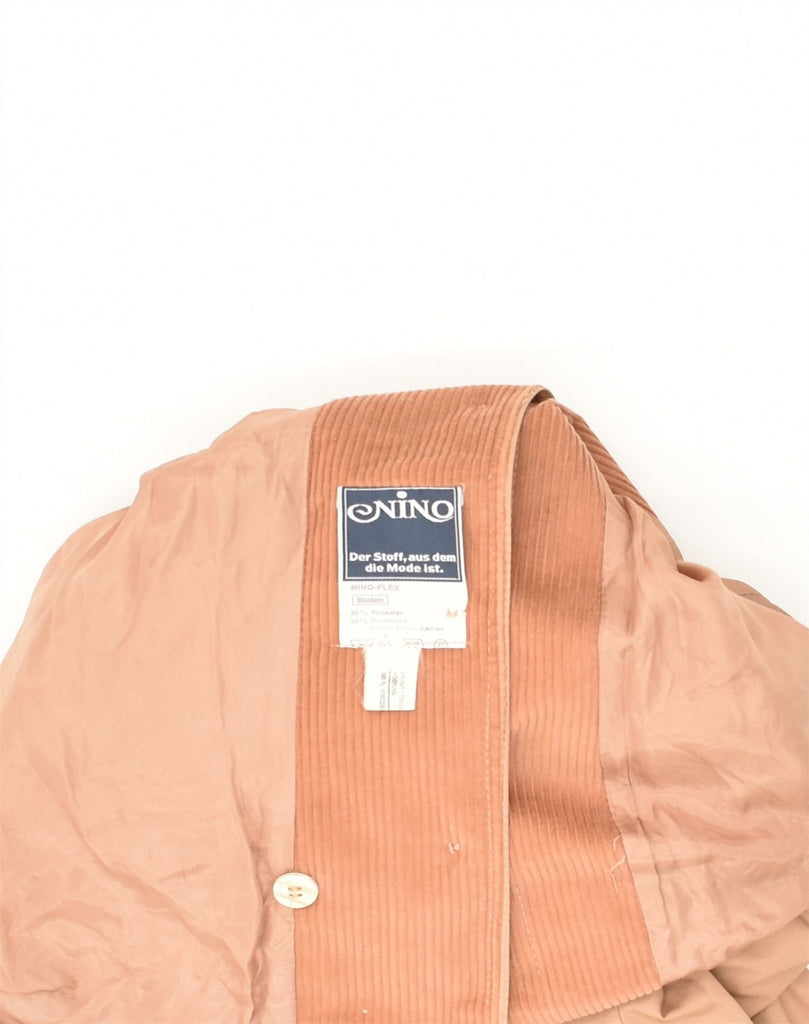 NINO Womens Bomber Jacket EU 40 Medium Beige Polyester | Vintage NINO | Thrift | Second-Hand NINO | Used Clothing | Messina Hembry 