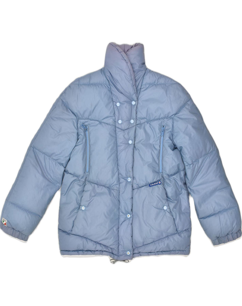 COLMAR Womens Padded Jacket US 10 Large Blue Polyamide | Vintage Colmar | Thrift | Second-Hand Colmar | Used Clothing | Messina Hembry 