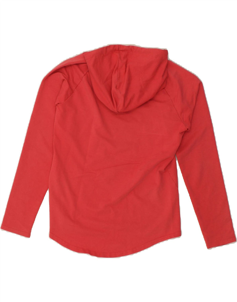 PUMA Womens Hoodie Jumper UK 10 Small Red | Vintage Puma | Thrift | Second-Hand Puma | Used Clothing | Messina Hembry 