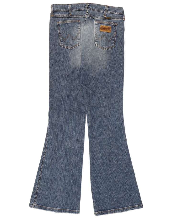 Wrangler Womens Flared Jeans W32 L32 Blue
