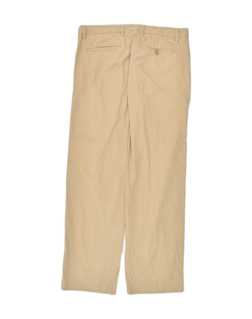 BANANA REPUBLIC Womens Straight Chino Trousers W36 L34  Beige Cotton | Vintage Banana Republic | Thrift | Second-Hand Banana Republic | Used Clothing | Messina Hembry 