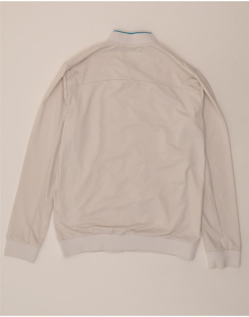 ELLESSE Mens Tracksuit Top Jacket Large White Polyester Vintage Ellesse and Second-Hand Ellesse from Messina Hembry 
