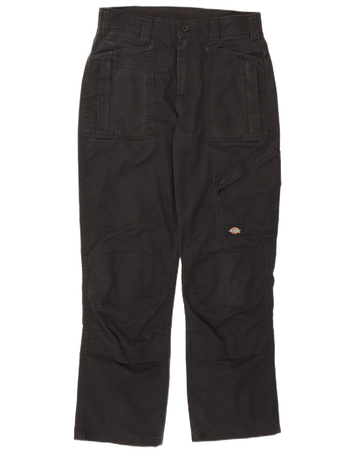 Dickies Mens Straight Cargo Trousers W30 L30 Black