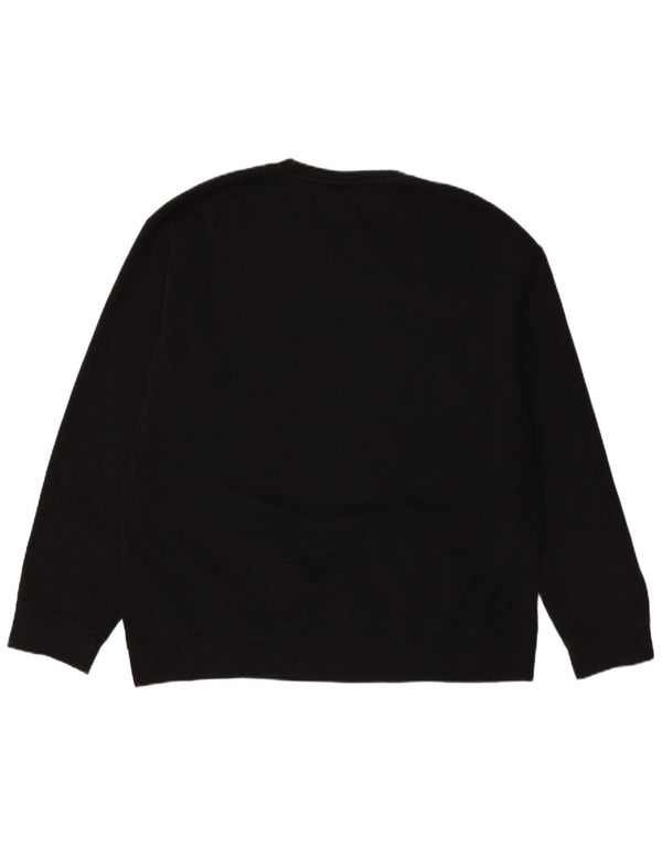 DICKIES Mens Sweatshirt Jumper 3XL Black Cotton