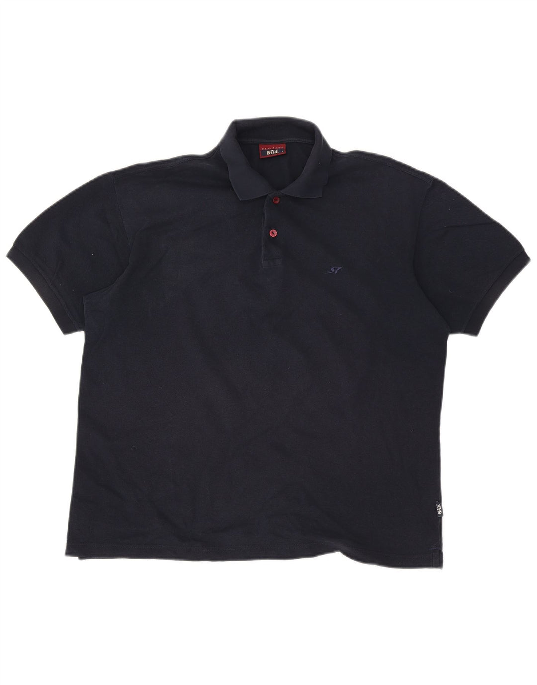 Rifle Mens Polo Shirt Large Navy Blue