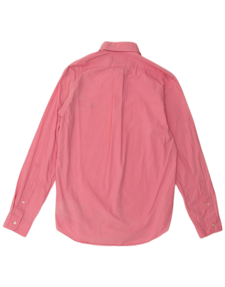 Ralph Lauren Mens Classic Fit Shirt Small Pink Cotton