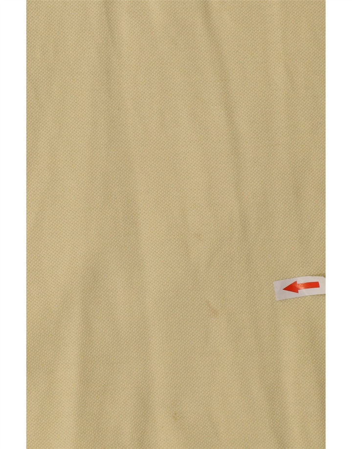 Crew Clothing Mens Polo Shirt 2XL Yellow Cotton