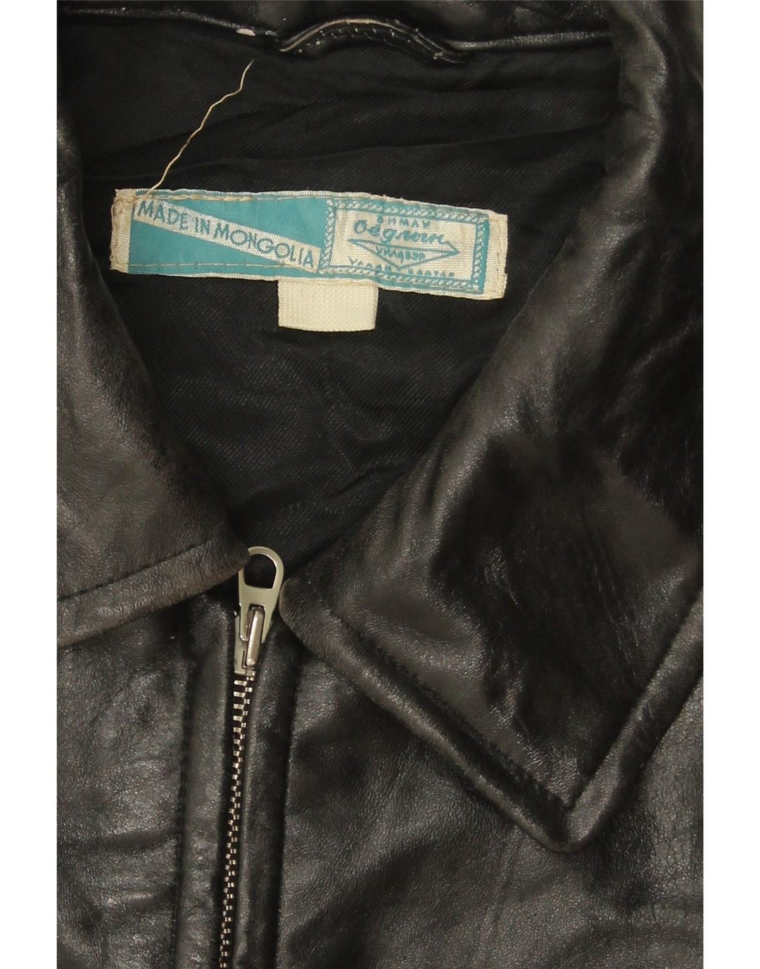VINTAGE Mens Leather Jacket UK 42 XL Black Vintage Vintage and Second-Hand Vintage from Messina Hembry 