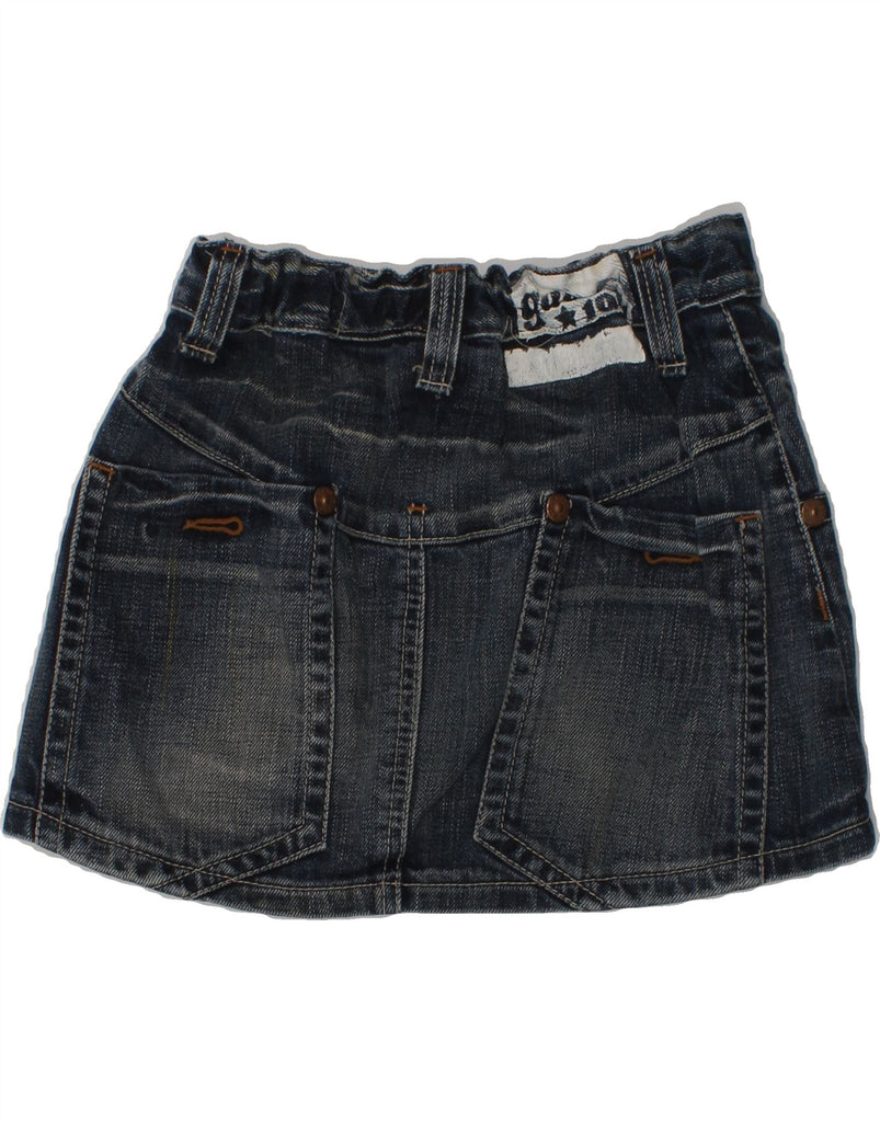 GUESS Girls Denim Skirt 5-6 Years W24 Navy Blue Cotton | Vintage Guess | Thrift | Second-Hand Guess | Used Clothing | Messina Hembry 