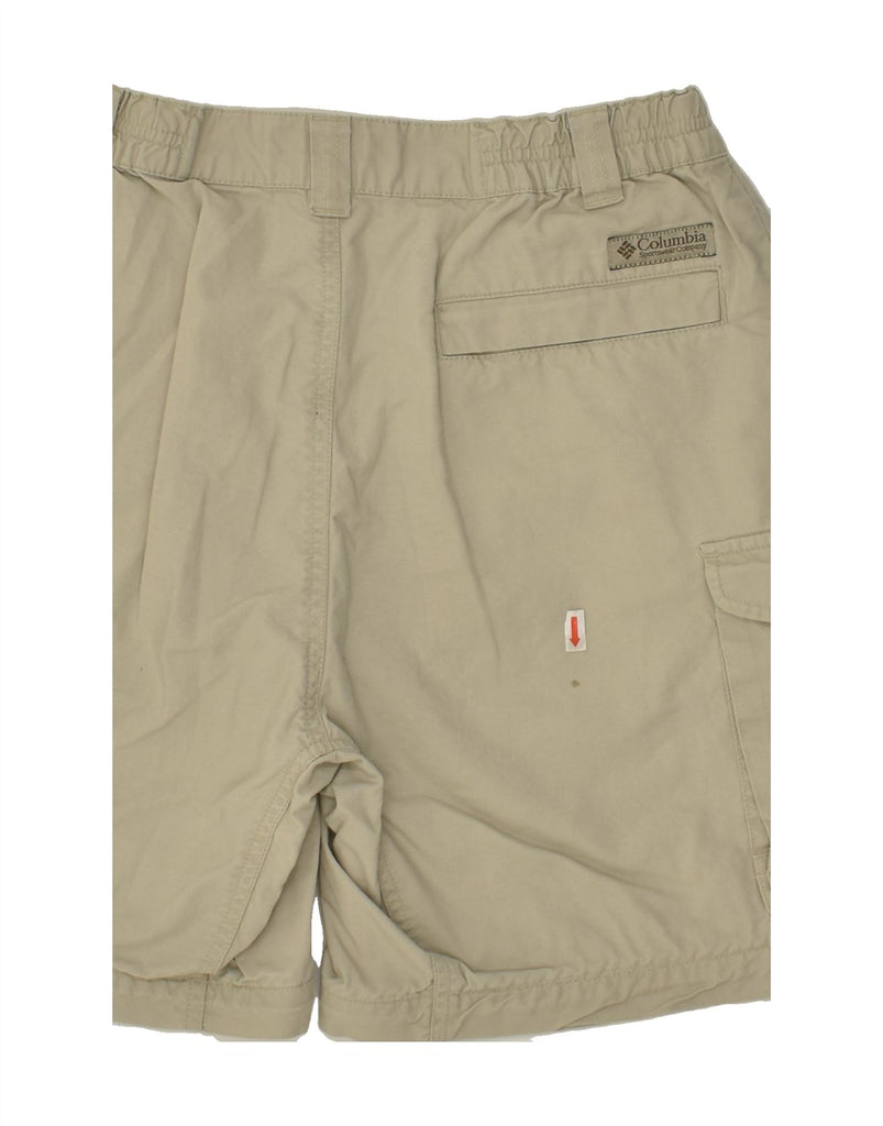 COLUMBIA Womens Cargo Shorts US 8 Medium W30 Beige Vintage Columbia and Second-Hand Columbia from Messina Hembry 