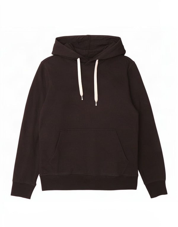 Jack & Jones Mens Hoodie Jumper Small Black Polyester