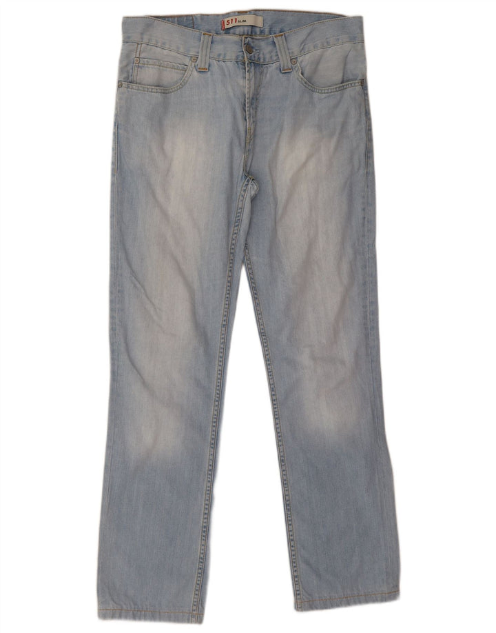 Levi's Mens 511 Slim Jeans W34 L31 Blue