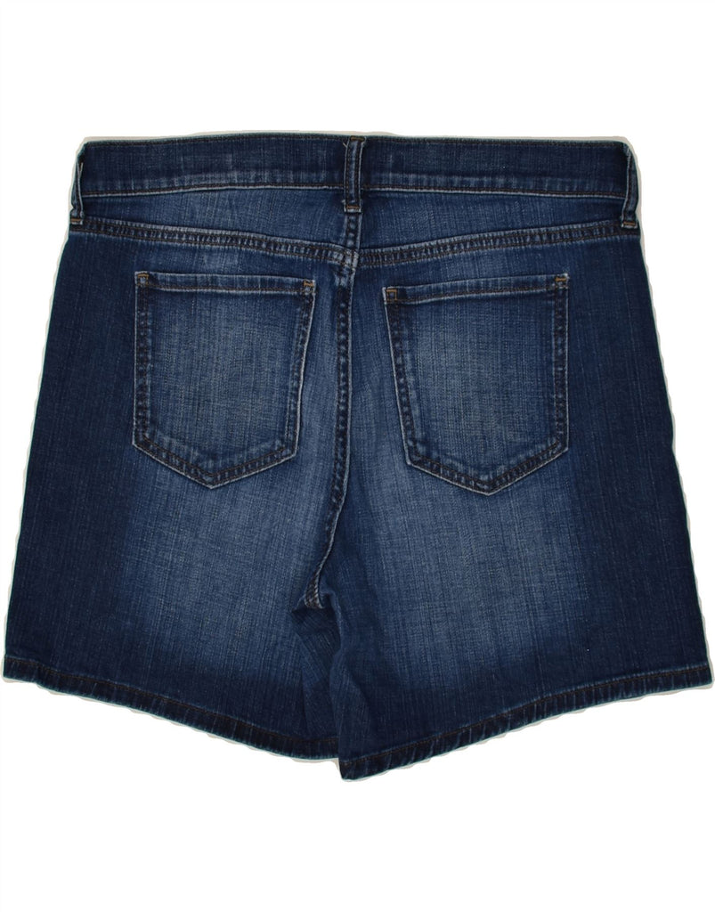 BANANA REPUBLIC Womens Roll-Up Denim Shorts W28 Large Blue Cotton | Vintage Banana Republic | Thrift | Second-Hand Banana Republic | Used Clothing | Messina Hembry 