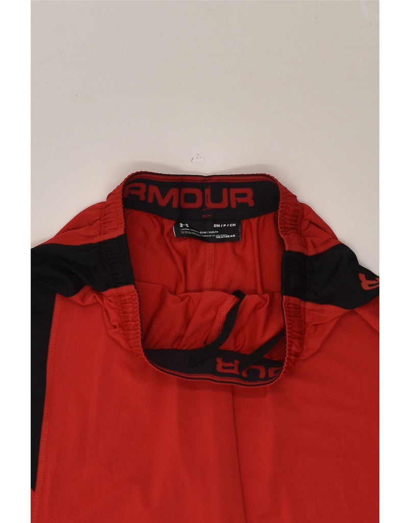 UNDER ARMOUR Mens Graphic Sport Shorts Small Red | Vintage Under Armour | Thrift | Second-Hand Under Armour | Used Clothing | Messina Hembry 