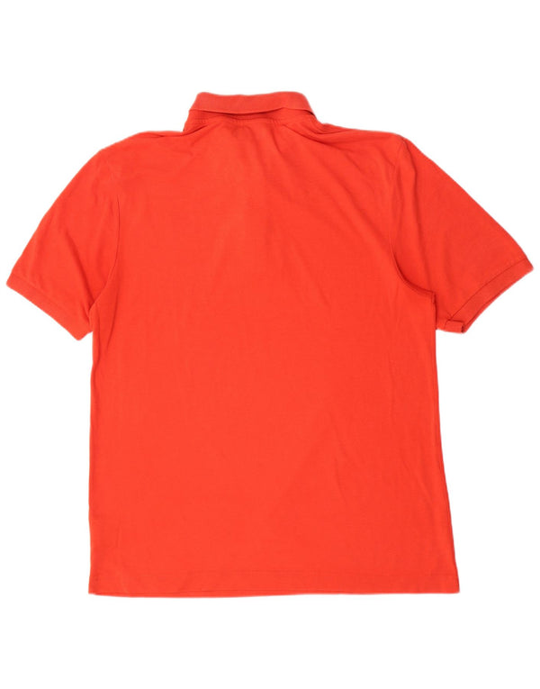 Kappa Mens Polo Shirt XL Orange Cotton