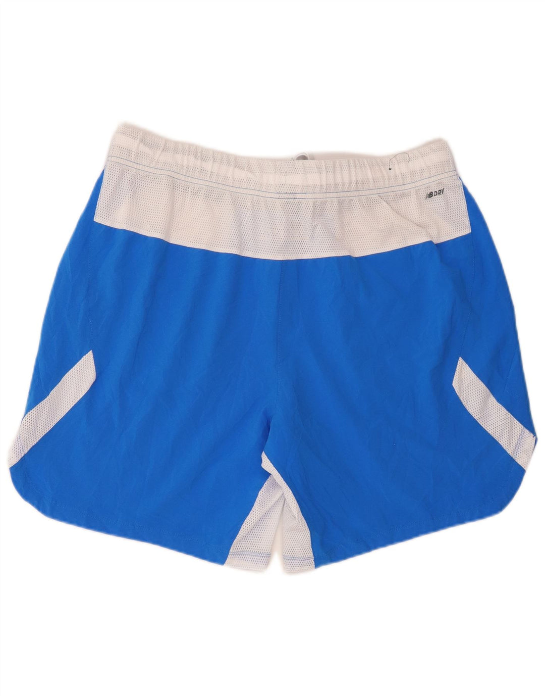 New Balance Mens Sport Shorts XL Blue Colourblock Polyester