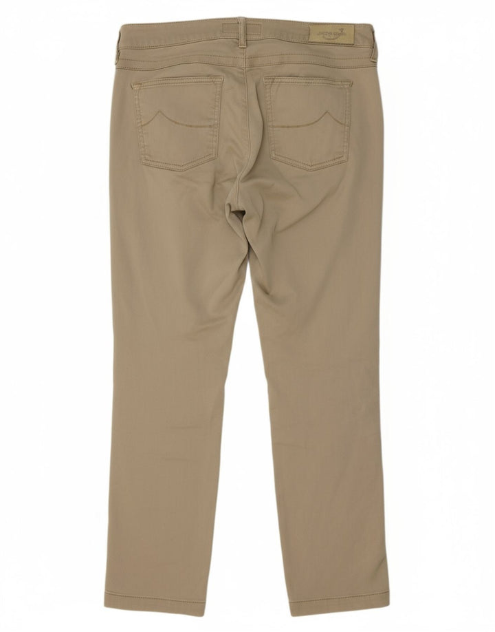 JACOB COHEN Womens Slim Chino Trousers  W31 L29 Beige Cotton