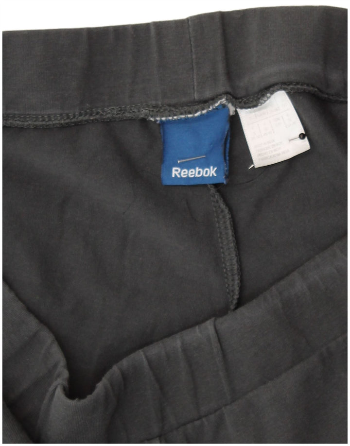 Reebok Womens Tracksuit Trousers IT 44 Medium  Grey Sports