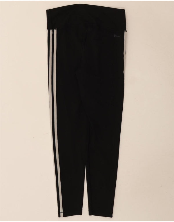 Adidas Womens Aeroready Leggings UK 12/14 Medium Black