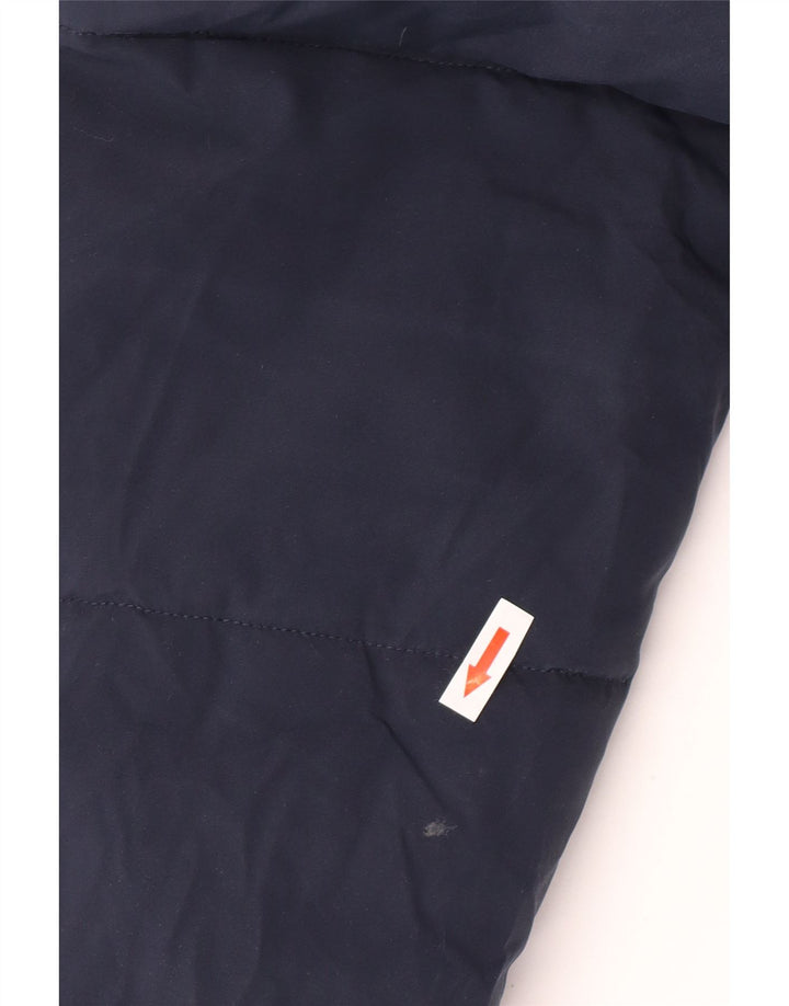 Mountain Warehouse Mens Hooded Padded Jacket UK 40 Large Navy Blue