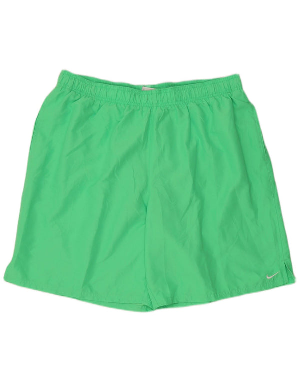 Nike Mens Sport Shorts 2XL Green Polyester