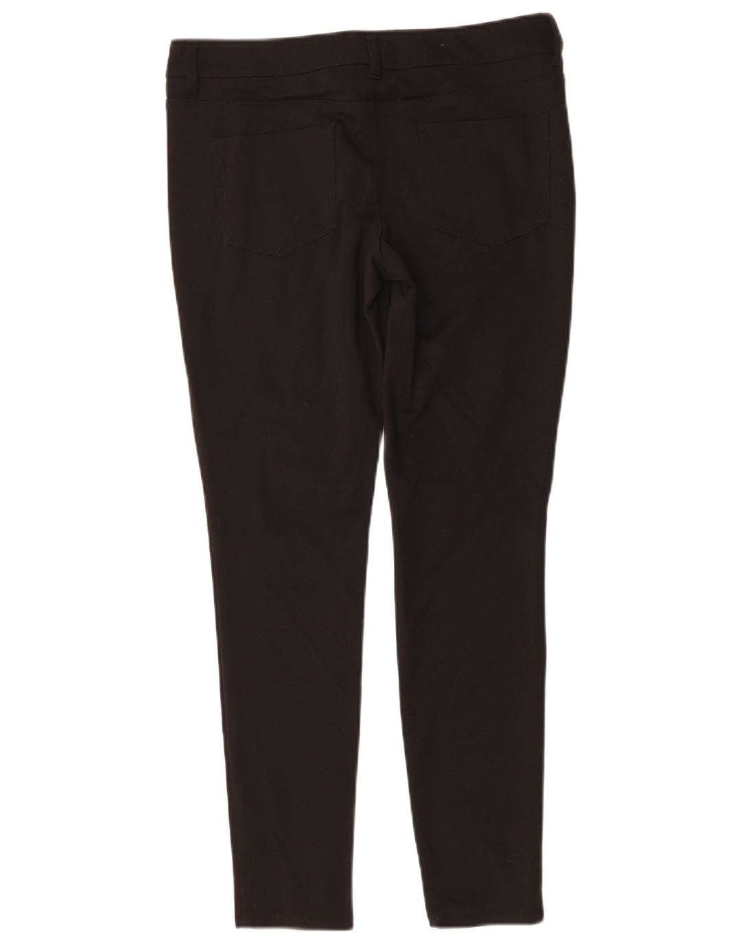 MOSSIMO Womens Skinny Casual Trousers US 8 Medium W30 L29 Black Polyester