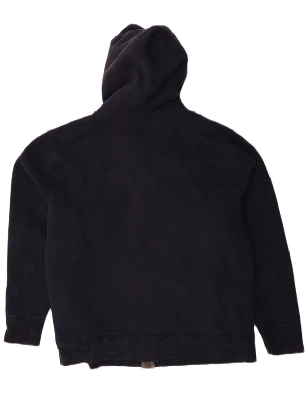 Gap Mens Hooded Windbreaker Jacket UK 40 XL Navy Blue Cotton