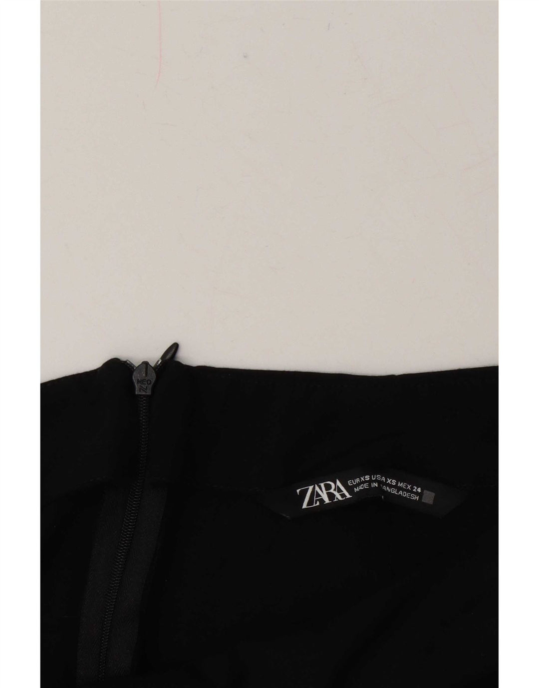Zara Womens Midi Skirt XS W24 Black