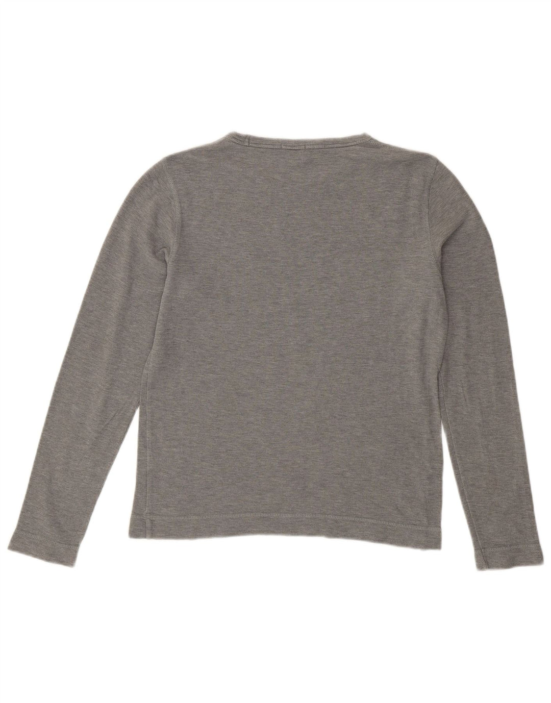 HUGO BOSS Mens Slim Fit Top Long Sleeve Small Grey