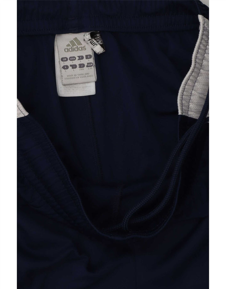 Adidas Mens Climacool Sport Shorts Large Navy Blue Colourblock Polyester