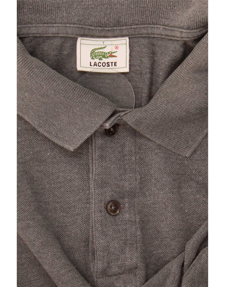 Lacoste Mens Polo Shirt Size 7 2XL Grey