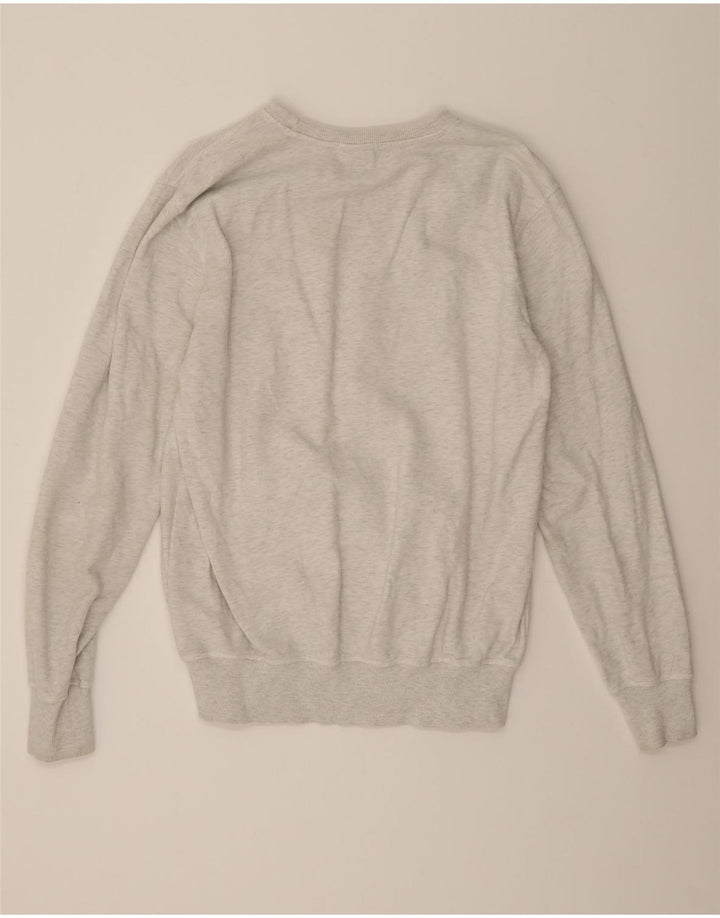 ELLESSE Mens Graphic Sweatshirt Jumper Large Grey Cotton Vintage Ellesse and Second-Hand Ellesse from Messina Hembry 