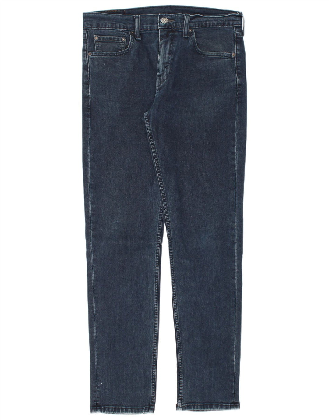 LEVI'S Mens 511 Slim Jeans W32 L32 Navy Blue Cotton