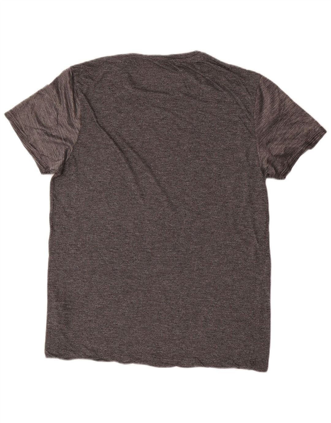 ALL SAINTS Mens T-Shirt Top Large Grey Viscose