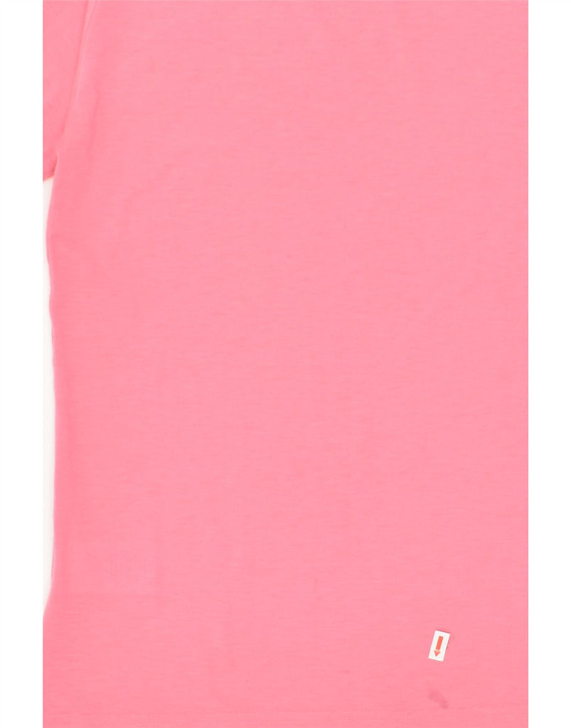 ADIDAS Girls Climalite T-Shirt Top 13-14 Years Pink Polyester Vintage Adidas and Second-Hand Adidas from Messina Hembry 