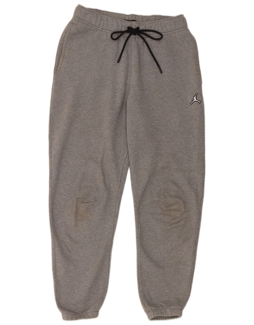 Jordan Mens Tracksuit Trousers Joggers Small  Grey Cotton