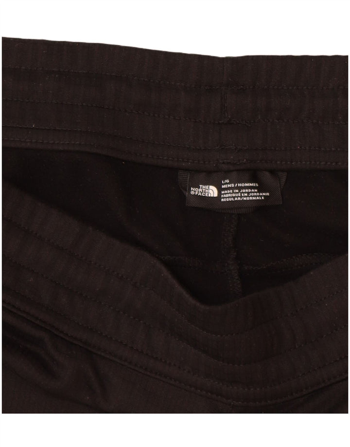 The North Face Mens Sport Shorts Large Black Colourblock Polyester