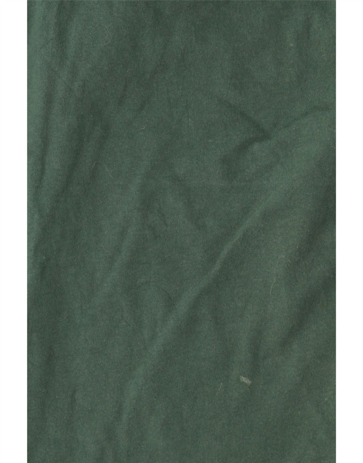 Wrangler Mens T-Shirt Top Medium Green Cotton