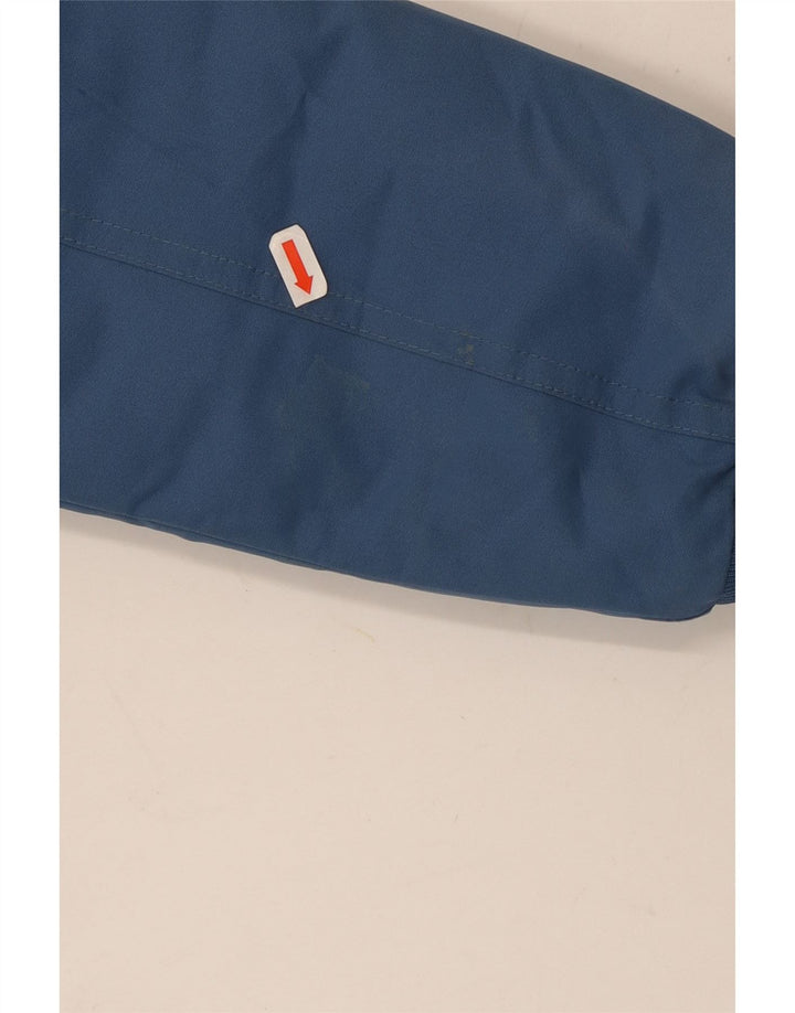 Adidas Mens Bomber Jacket UK 36 Small Blue Polyester