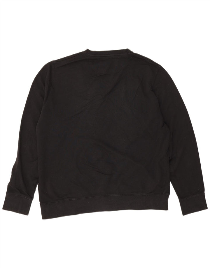 Wrangler Mens Sweatshirt Jumper XL Black Cotton