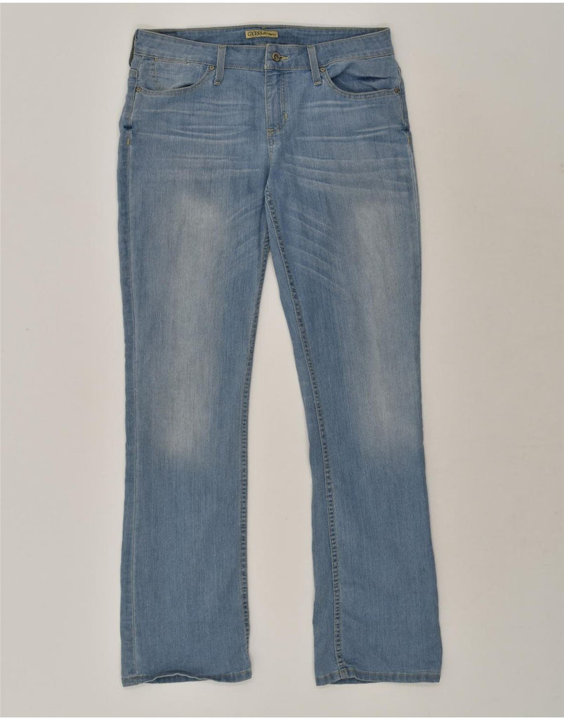 GUESS Womens Straight Jeans W32 L34 Blue Cotton | Vintage Guess | Thrift | Second-Hand Guess | Used Clothing | Messina Hembry 