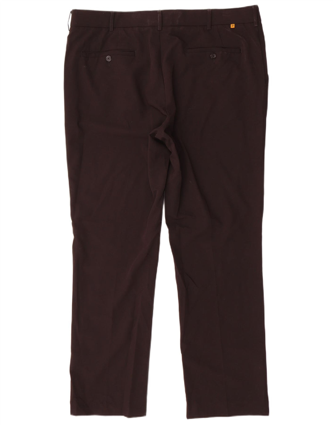 Farah Mens Straight Suit Trousers W40 L31 Black Polyester