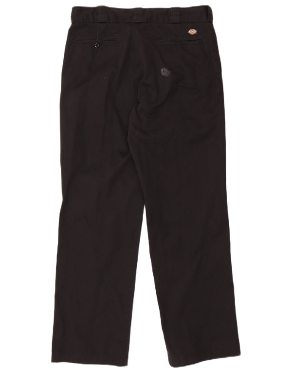 Dickies Mens 874 Original Fit Straight Chino Trousers W34 L32 Black
