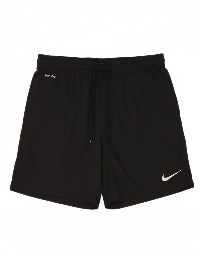 NIKE Mens Dri Fit Sport Shorts Large  Black Polyester Vintage Nike and Second-Hand Nike from Messina Hembry 