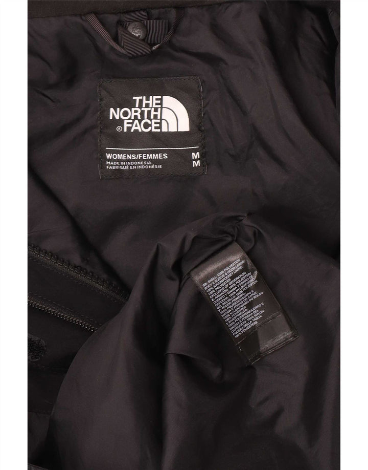 The North Face Womens Hooded Windbreaker Jacket UK 14 Medium Black