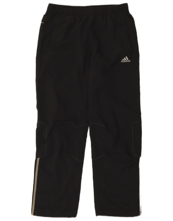 Adidas Mens Clima 365 Tracksuit Trousers Small  Black Polyester