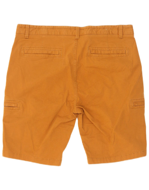 Scotch & Soda Mens Cargo Shorts W36 Large Brown Cotton