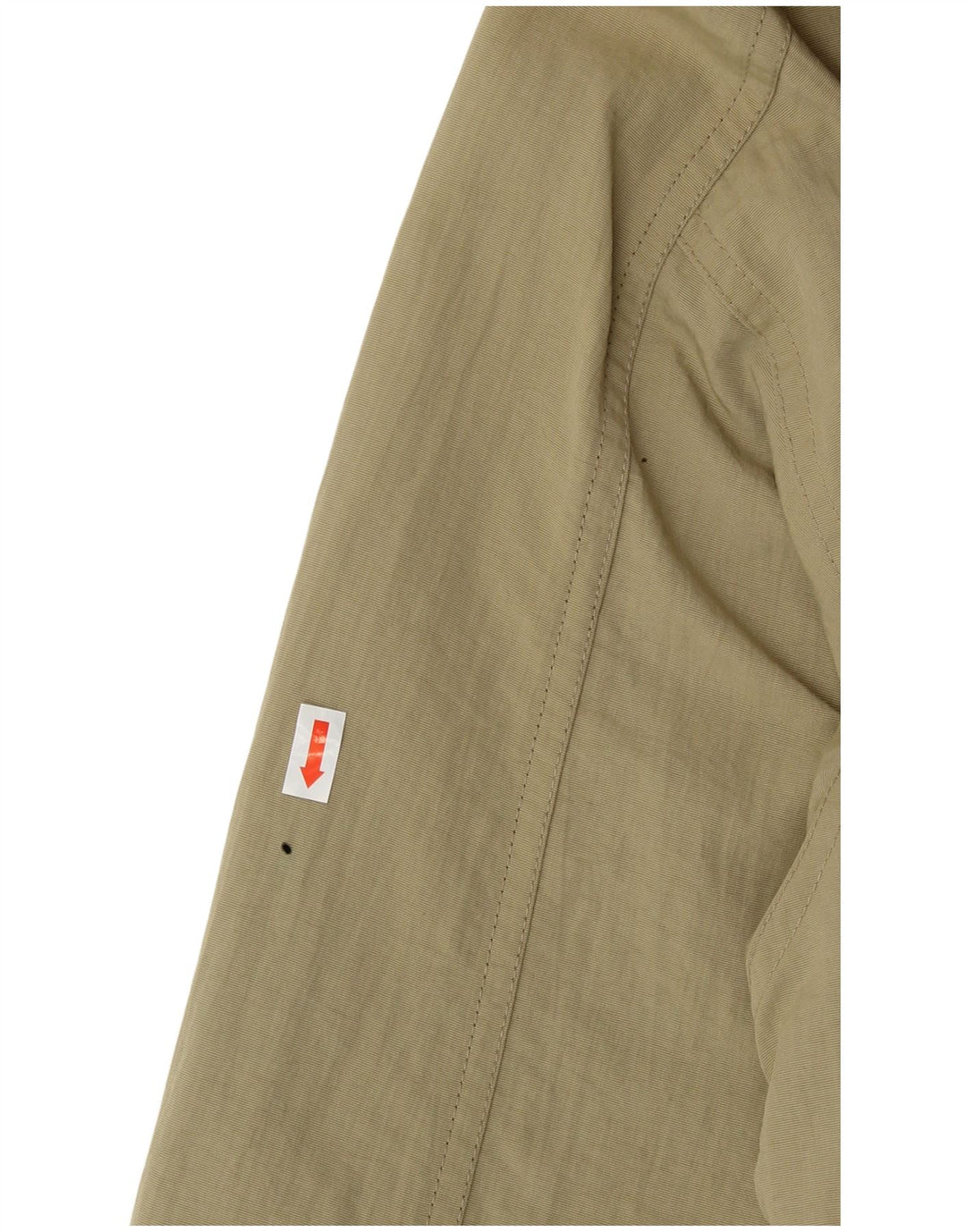 DIADORA Mens Hooded Rain Jacket UK 38 Medium Beige Polyamide Vintage Diadora and Second-Hand Diadora from Messina Hembry 