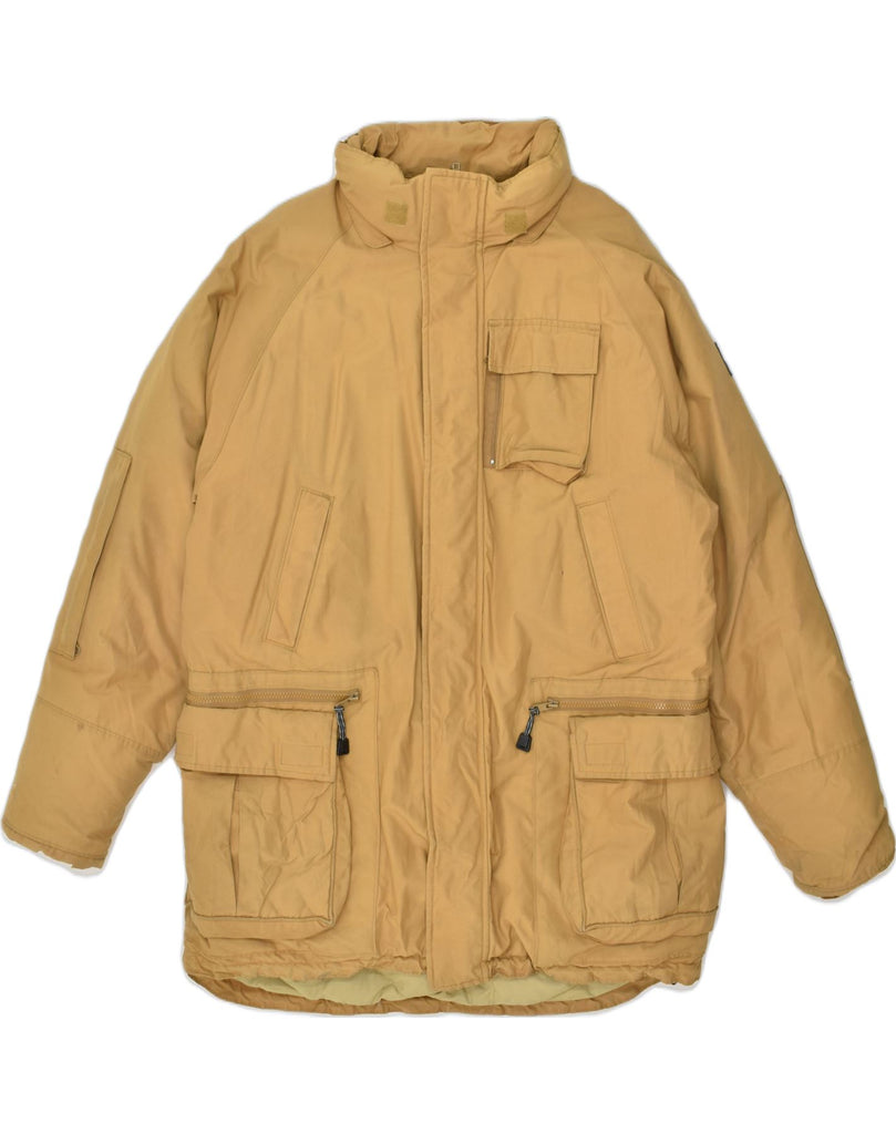 WOOLRICH Mens Windbreaker Jacket UK 42 XL Beige | Vintage Woolrich | Thrift | Second-Hand Woolrich | Used Clothing | Messina Hembry 