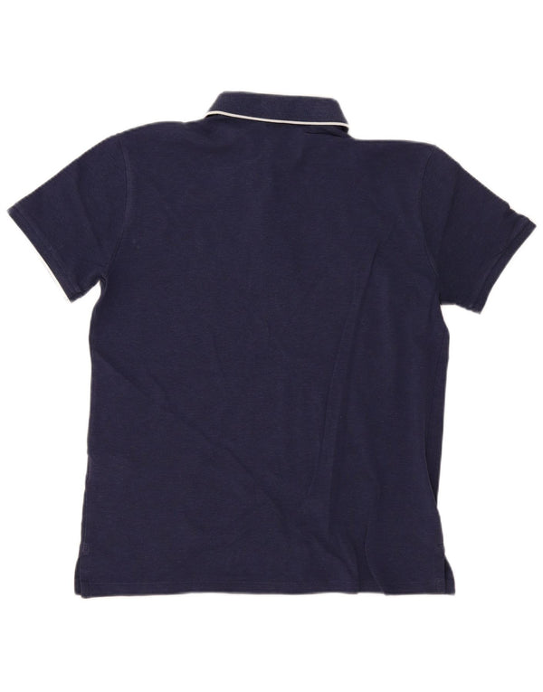 Polo Ralph Lauren Mens Custom Slim Fit Shirt Medium Navy Blue Cotton